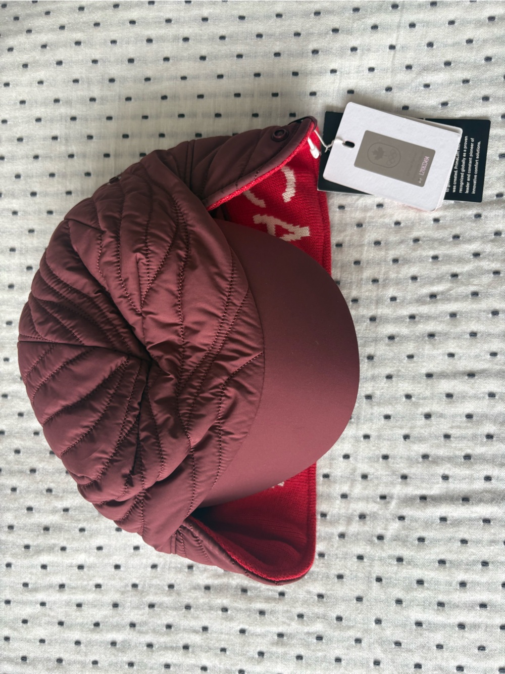 Lululemon Team Canada Quilted Earflap Cap